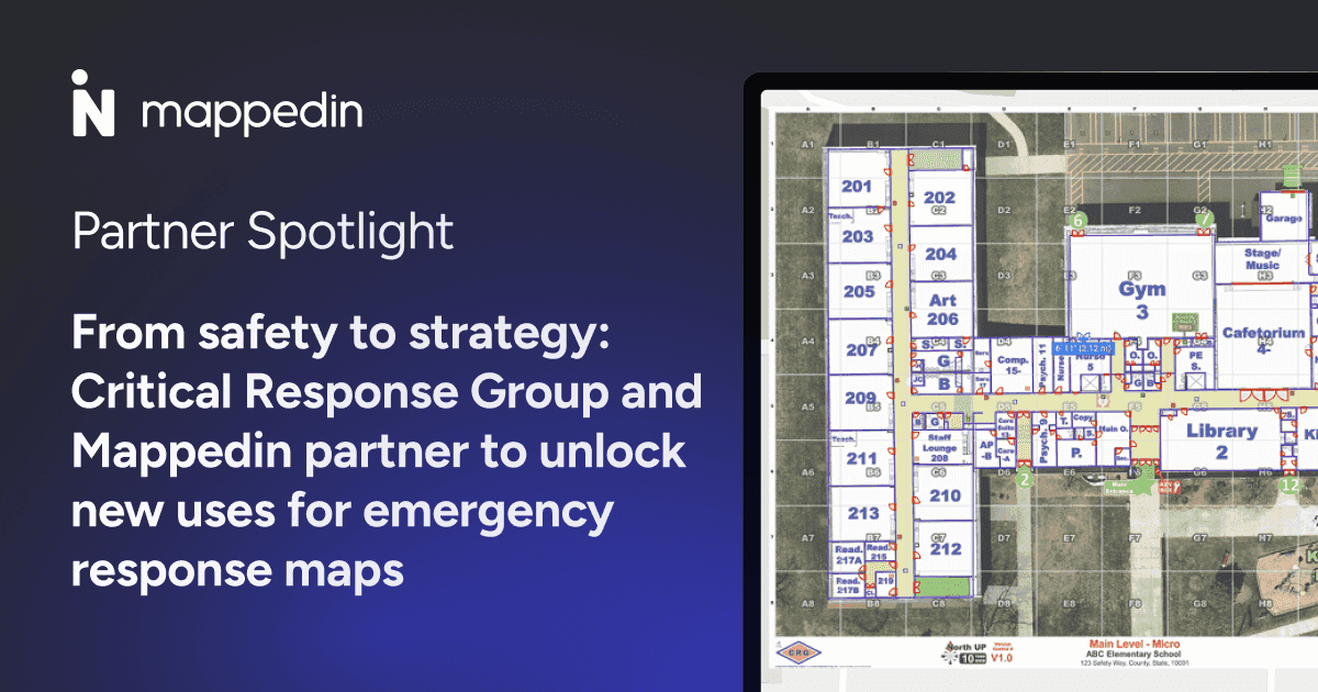 From safety to strategy: CRG and Mappedin partner to unlock new uses for emergency response maps