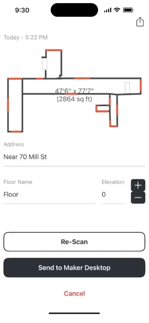 Mappedin app generated map example