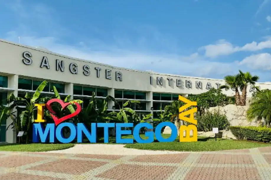 Exterior photo of Montego Bay Sangster Airport
