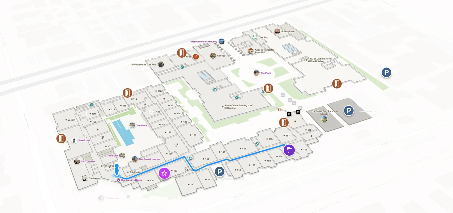 Mappedin marketing map view