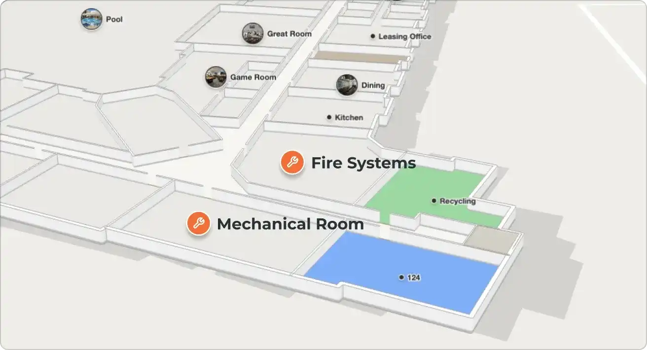 multifamily maintenance map example