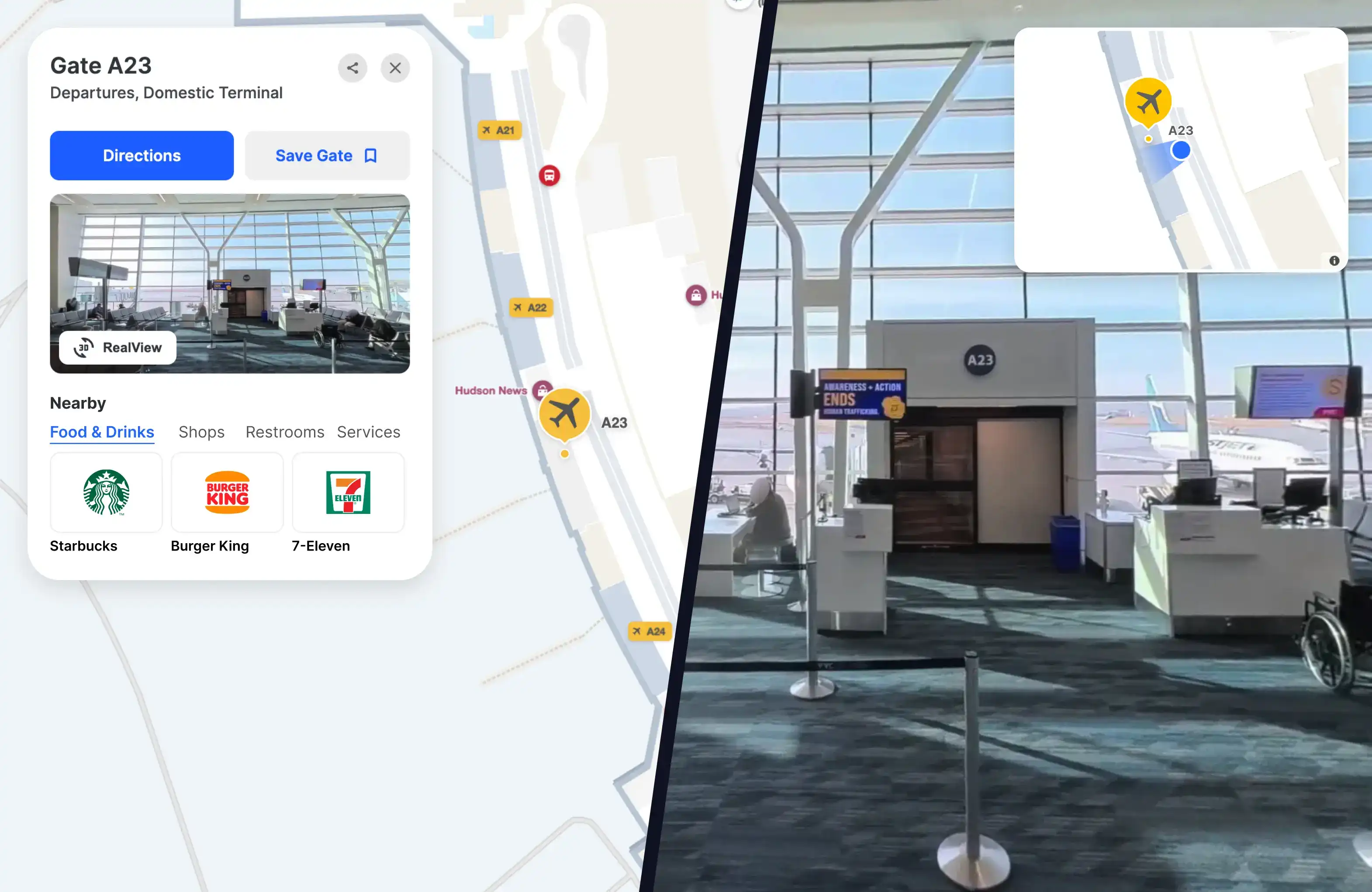 Mappedin RealView 360-degree indoor preview