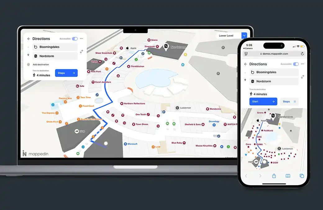Navigate from any device example