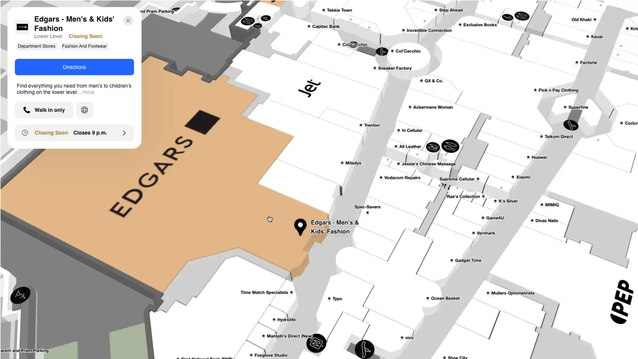 Canal Walk Mappedin Canal Walk Mappedin