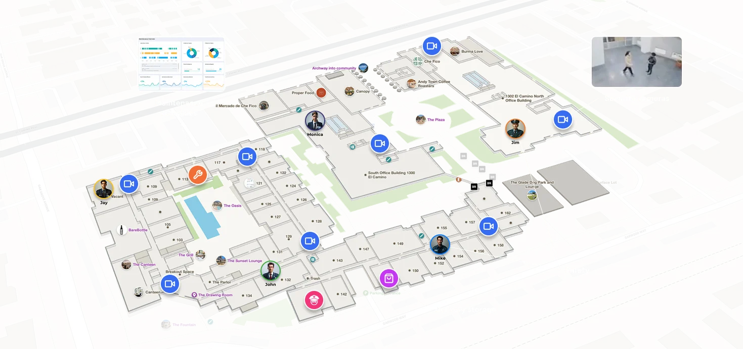 Mappedin operations map view