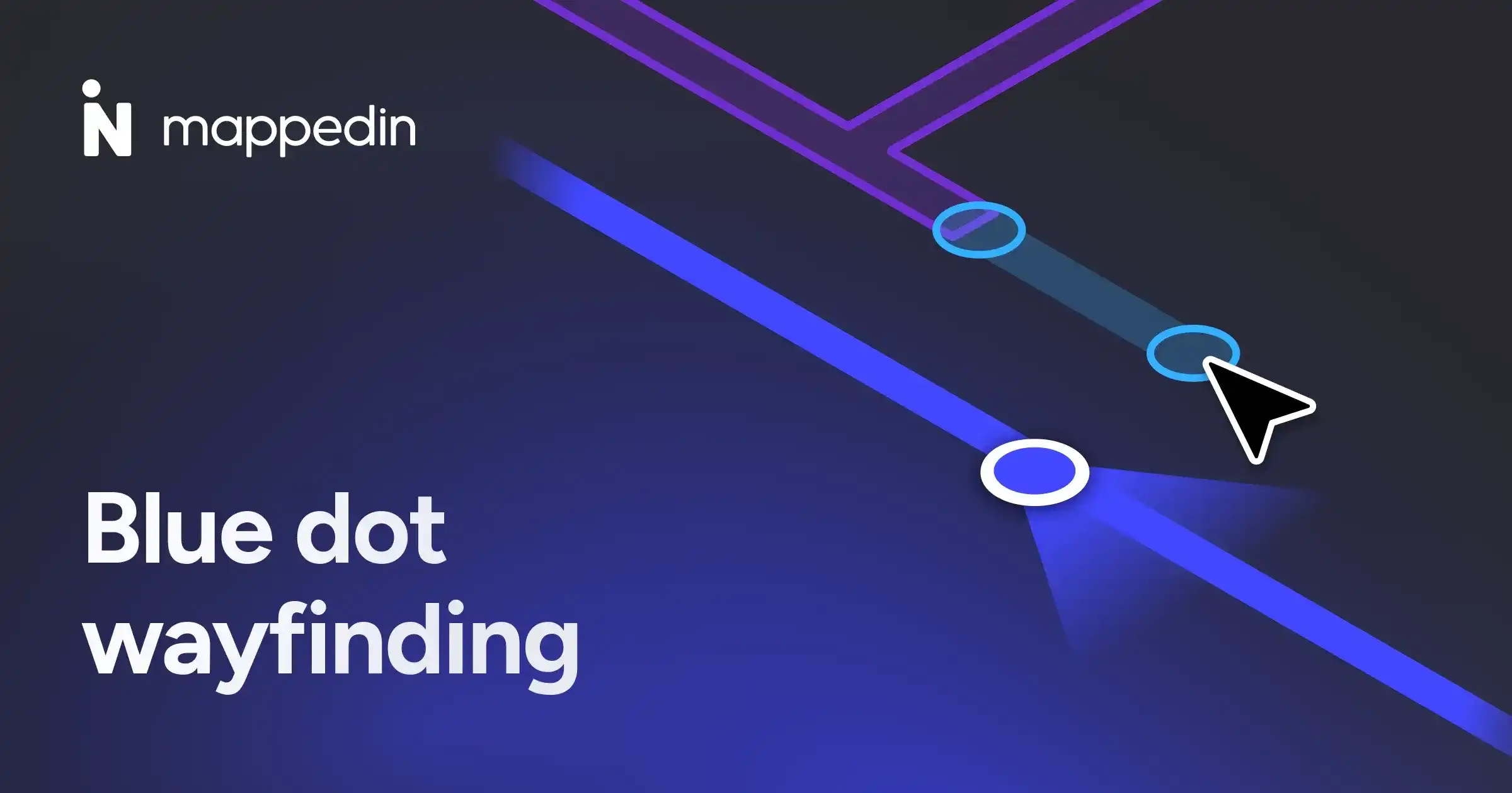 What is blue dot wayfinding