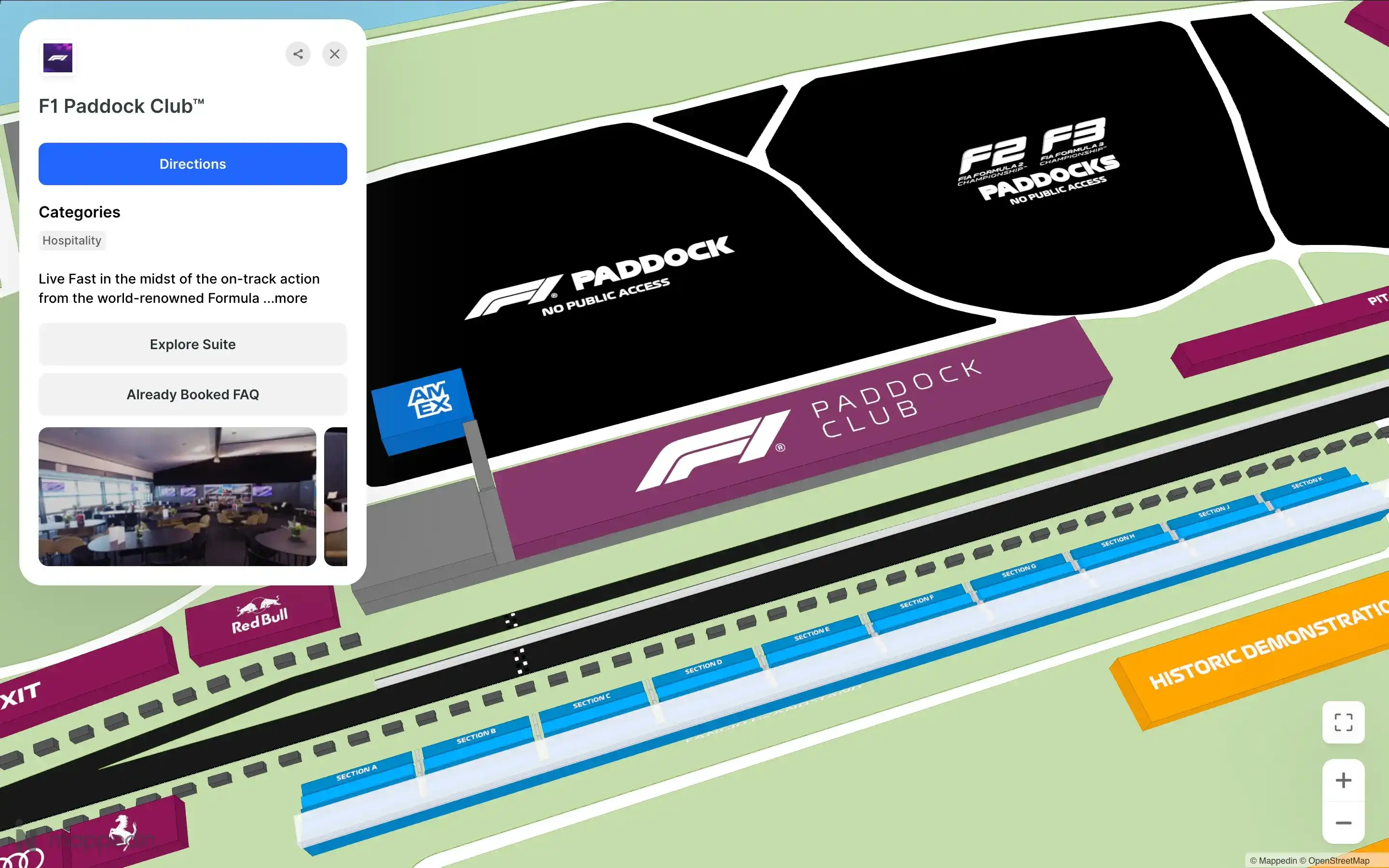 Australian Grand Prix paddock club