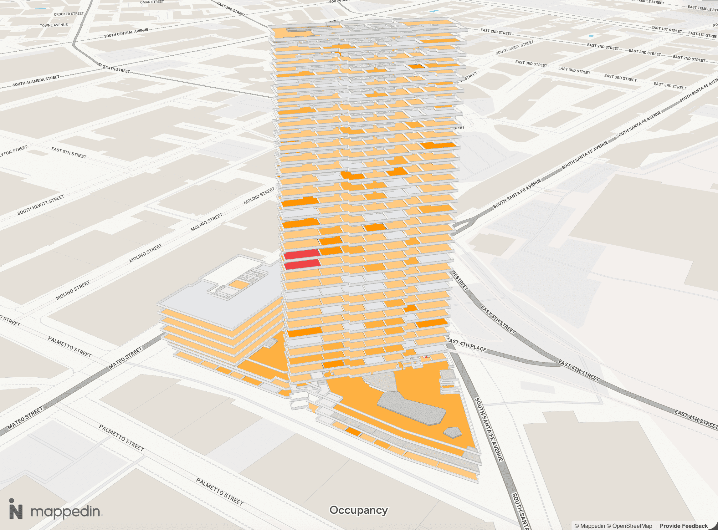 Occupancy Heat Map