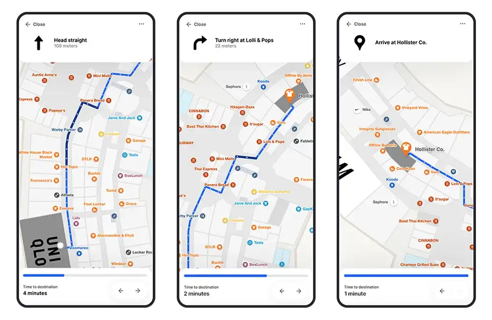 wayfinding on the go example