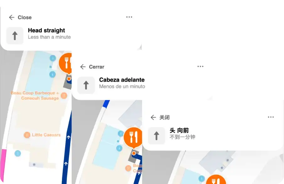 Welcome in any language example