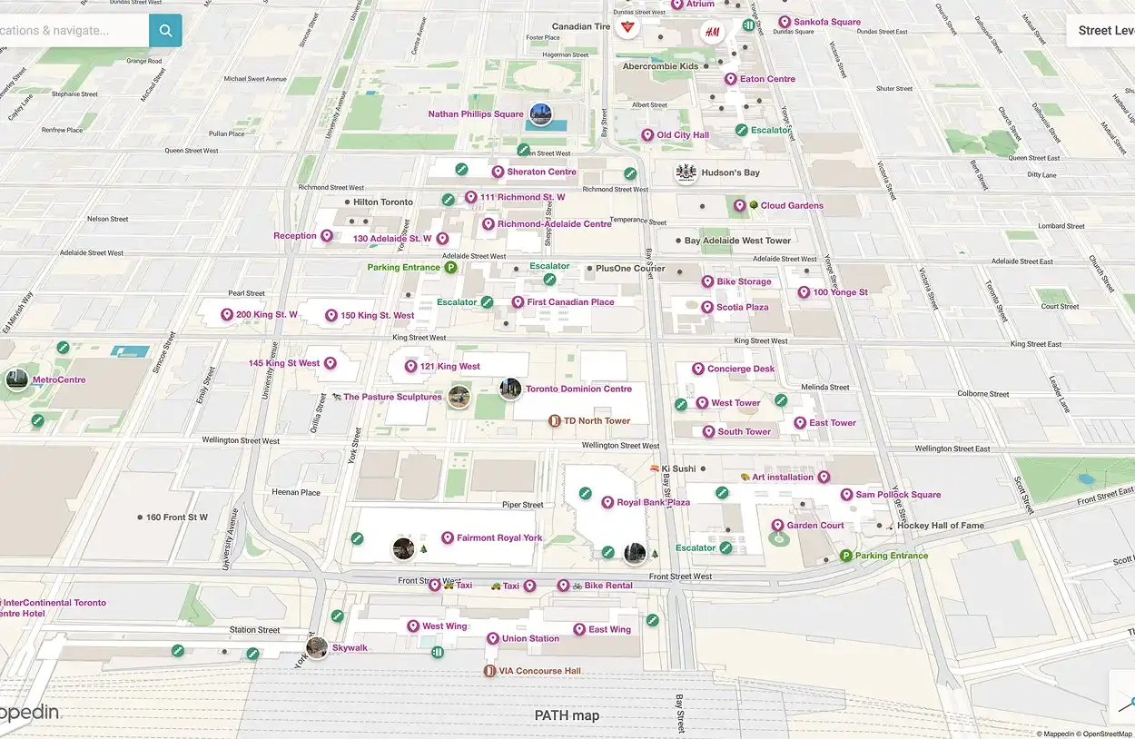 Map at scale example