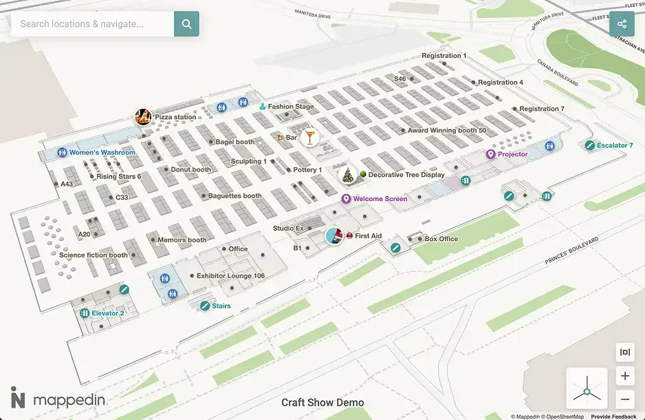 Tradeshow Map