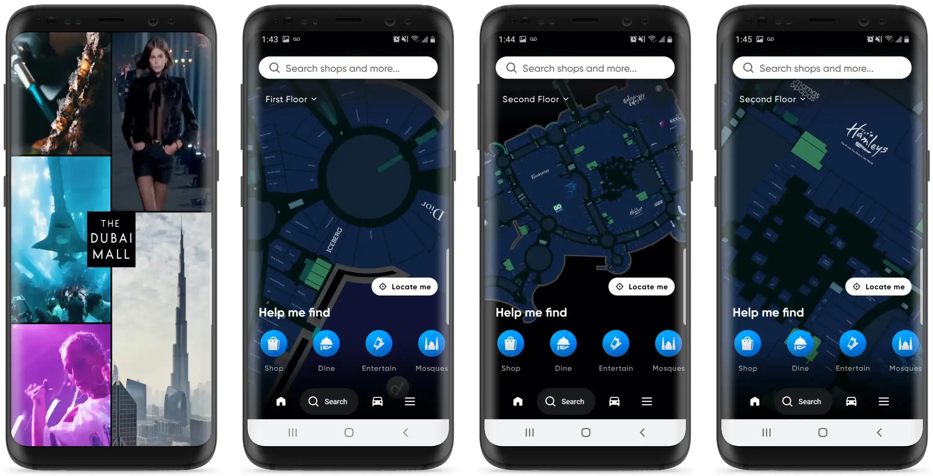 the dubai mall mobile app