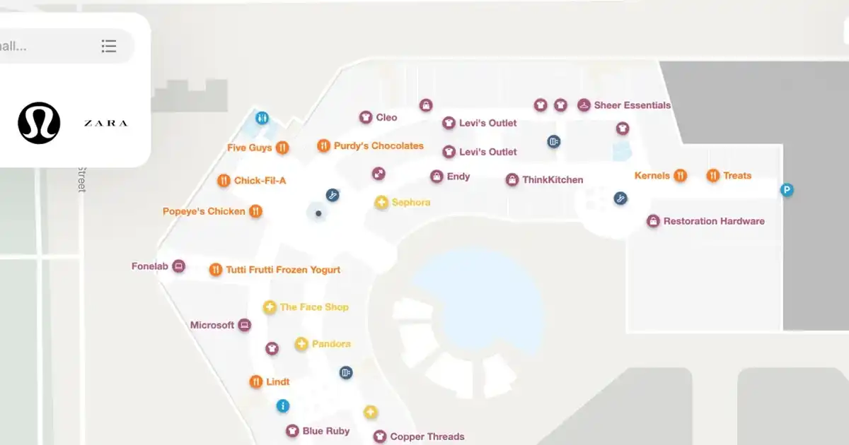 Product 101: Mappedin Web redesign example photo