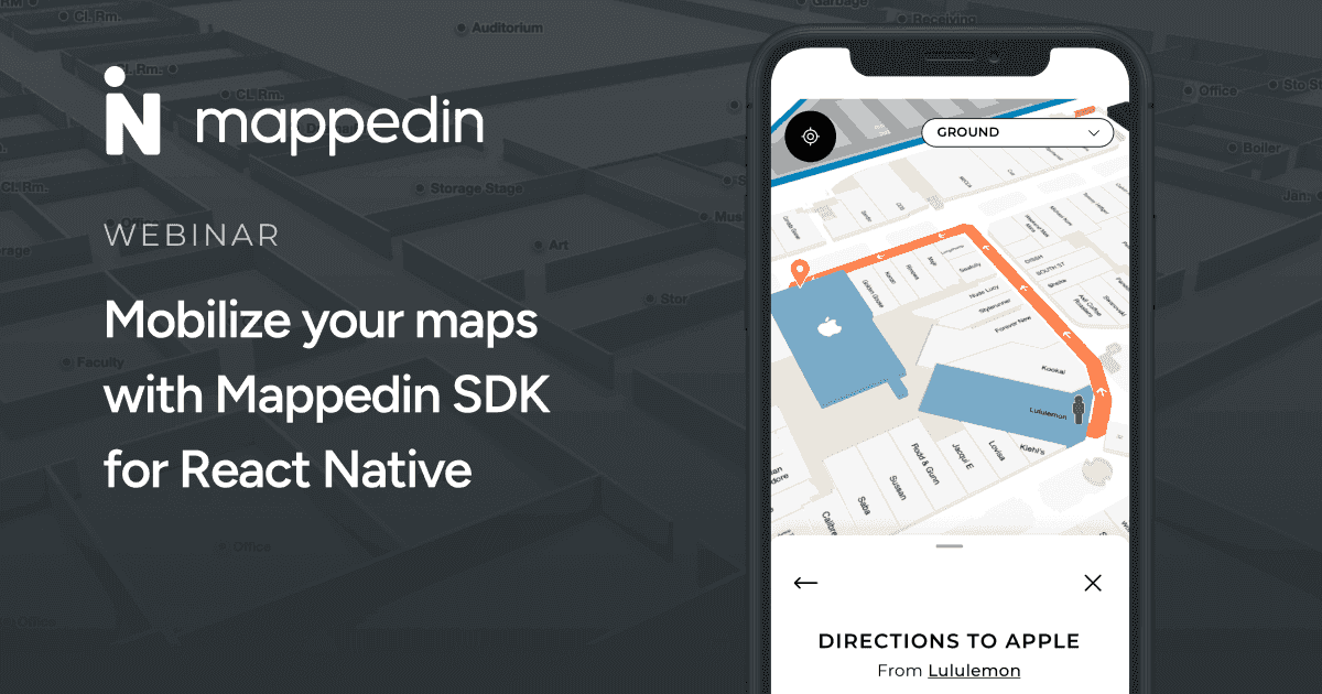 Mappedin SDK for React Native header