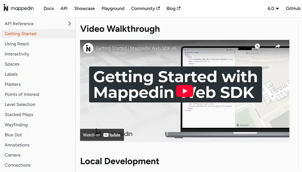 Mappedin docs example