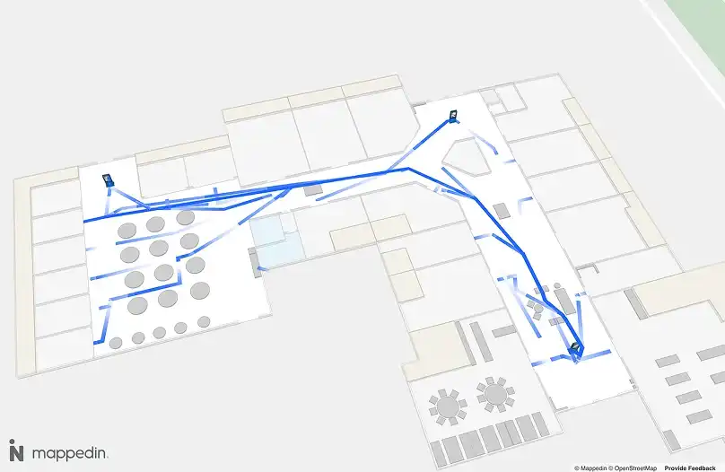 Mall flow example